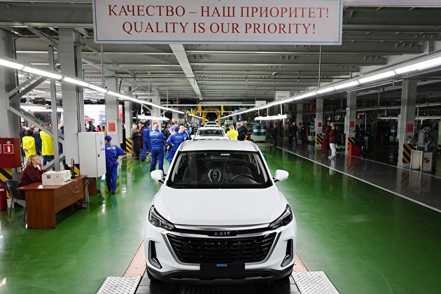 Запуск производства автомобилей Baic на заводе "Автотор" в Калининграде