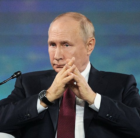 ПМЭФ-2023. Президент РФ В. Путин на пленарном заседании ПМЭФ-2023. Президент РФ В. Путин на пленарном заседании