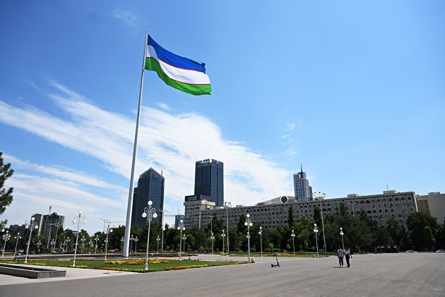 Флаг Узбекистана Флаг Узбекистана
