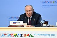 Рабочий обед В. Путина с группой лидеров африканских государств по украинской проблематике