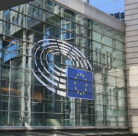 Здание Европарламента, Брюссель, Бельгия