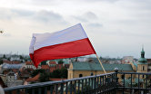 Польский флаг, Варшава