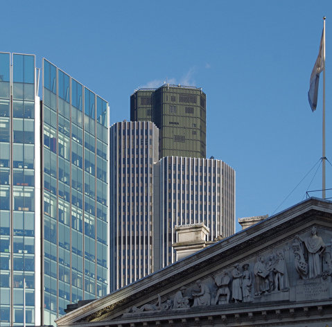Вид на здание Лондонской фондовой биржи