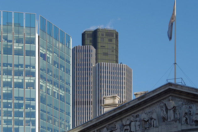 Вид на здание Лондонской фондовой биржи