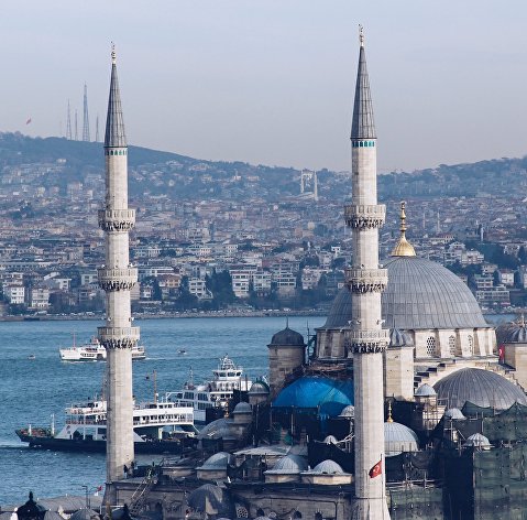 Вид на Стамбул, Турция