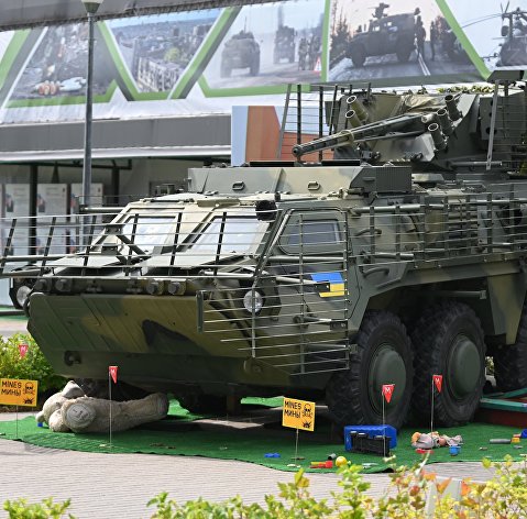Бронетранспортер БТР-4Е вооруженных сил Украины (ВСУ)