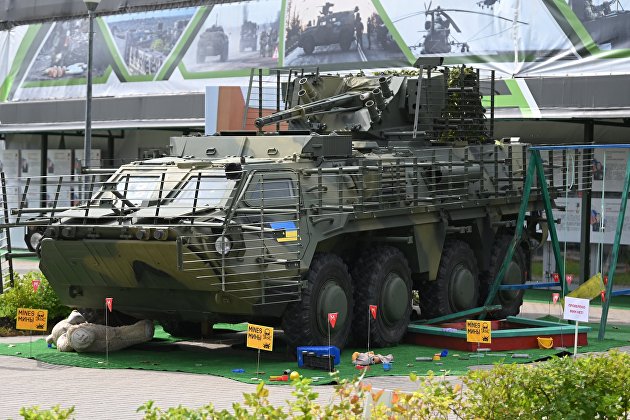 Бронетранспортер БТР-4Е вооруженных сил Украины (ВСУ)