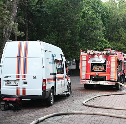 Автомобили пожарной службы МЧС РФ
