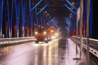 Новый мост через Енисей в Красноярском крае