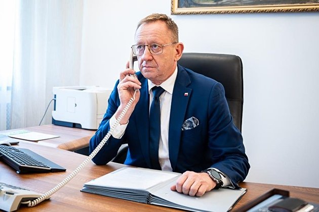 Министр сельского хозяйства Польши Роберт Телюс Министр сельского хозяйства Польши Роберт Телюс