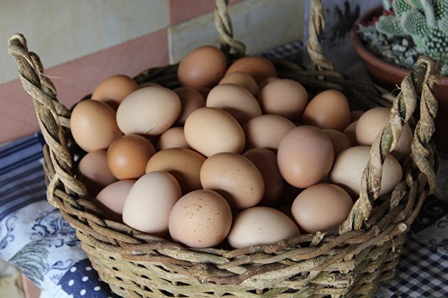 В России яйца в январе подешевели на 1,81 процента