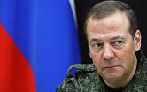 Зампред Совбеза РФ Д. Медведев посетил полигон "Алабино"
