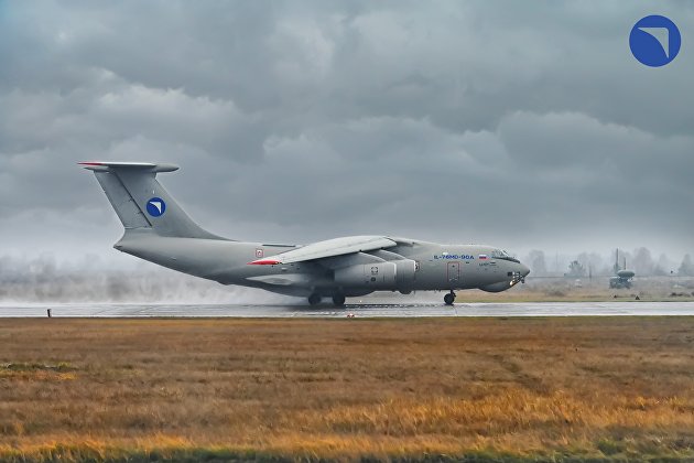 Тяжелый транспортный самолет Ил-76МД-90А(Э)
