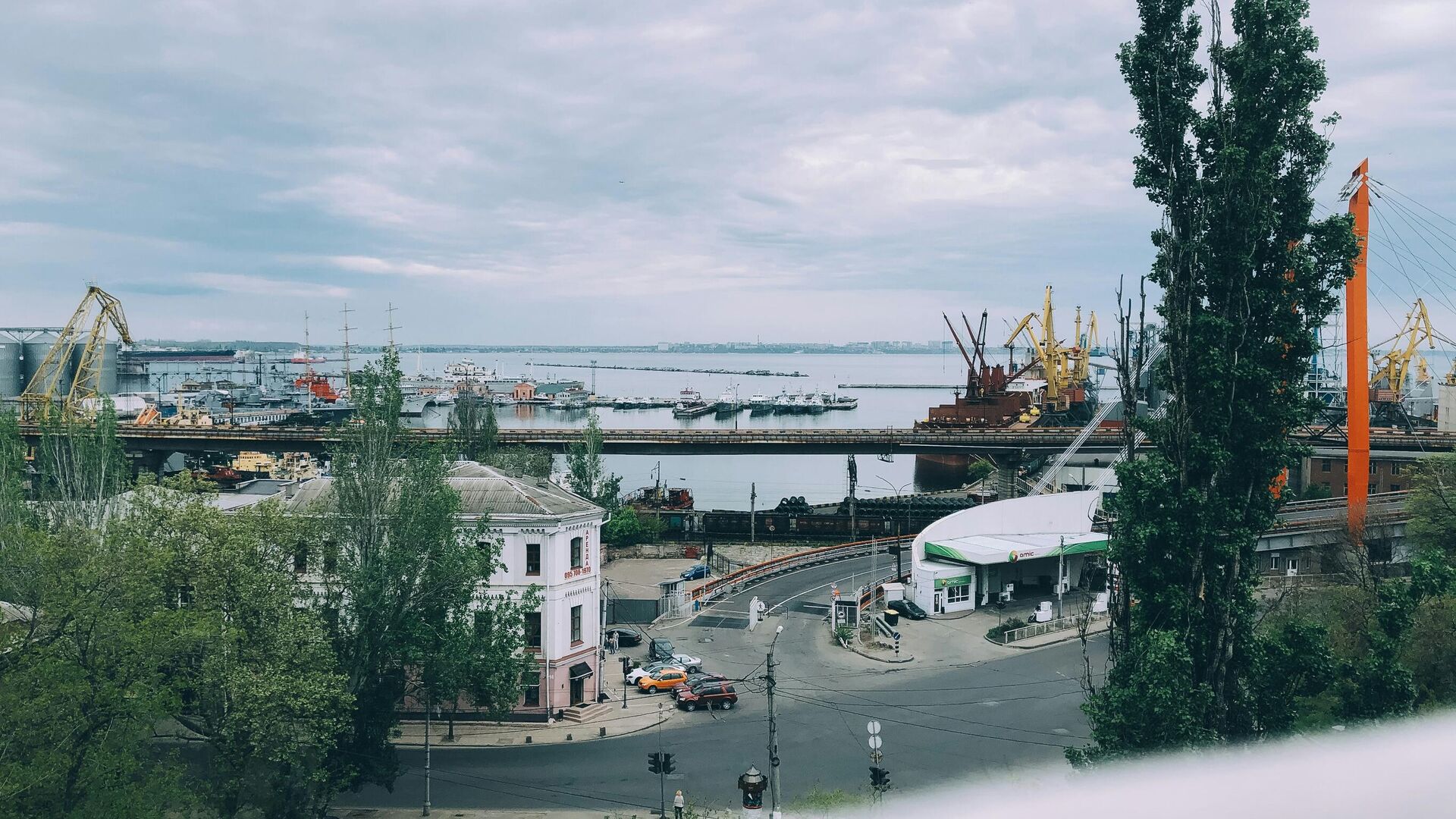 Вид на одесский порт - ПРАЙМ, 1920, 06.04.2024