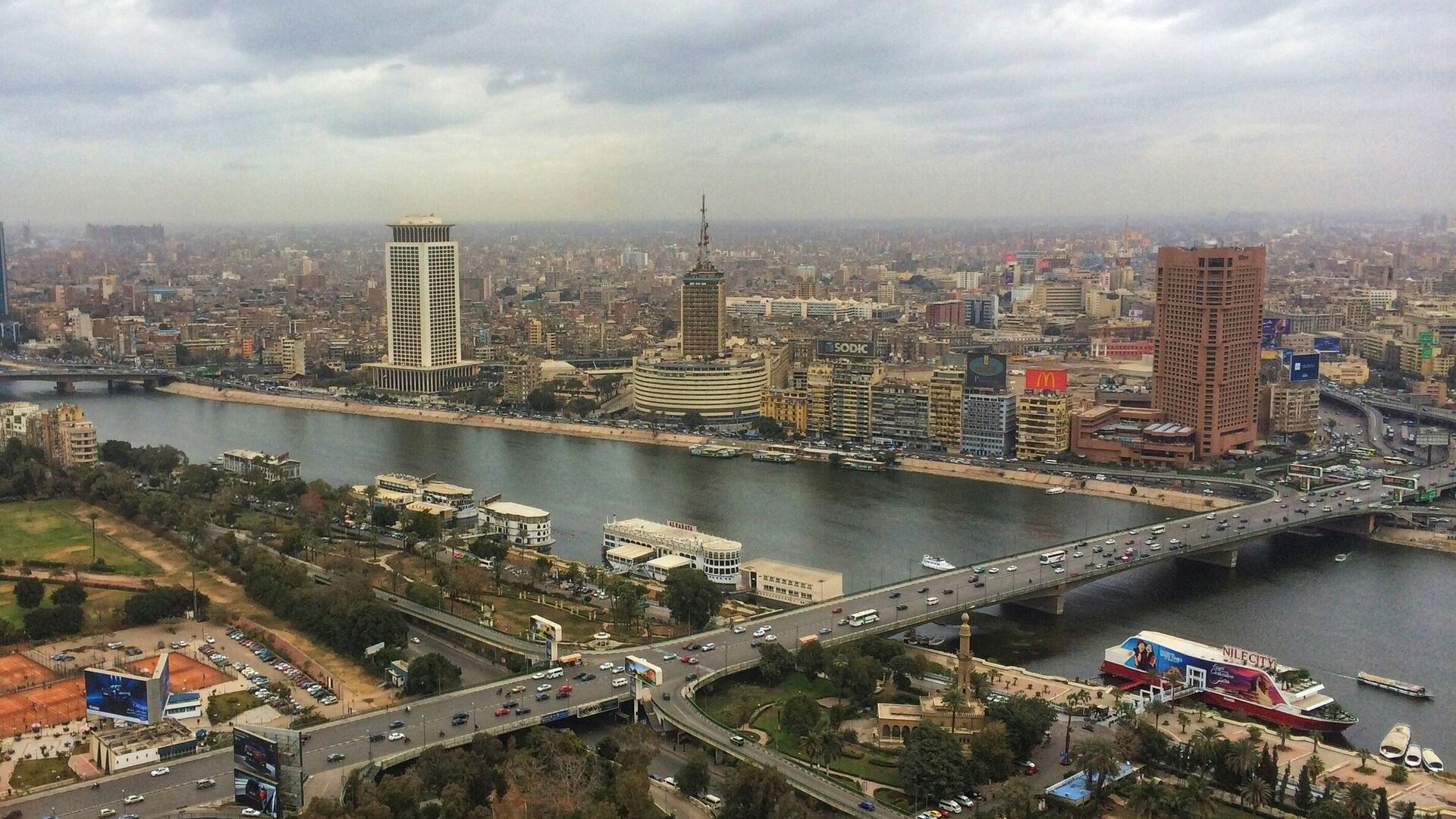Вид на Каир, Египет - ПРАЙМ, 1920, 02.05.2024
