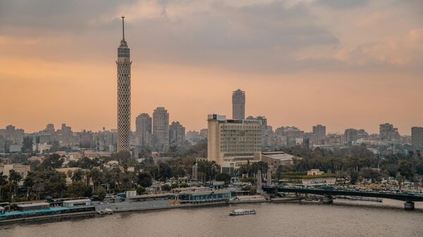 Вид на Каир, Египет