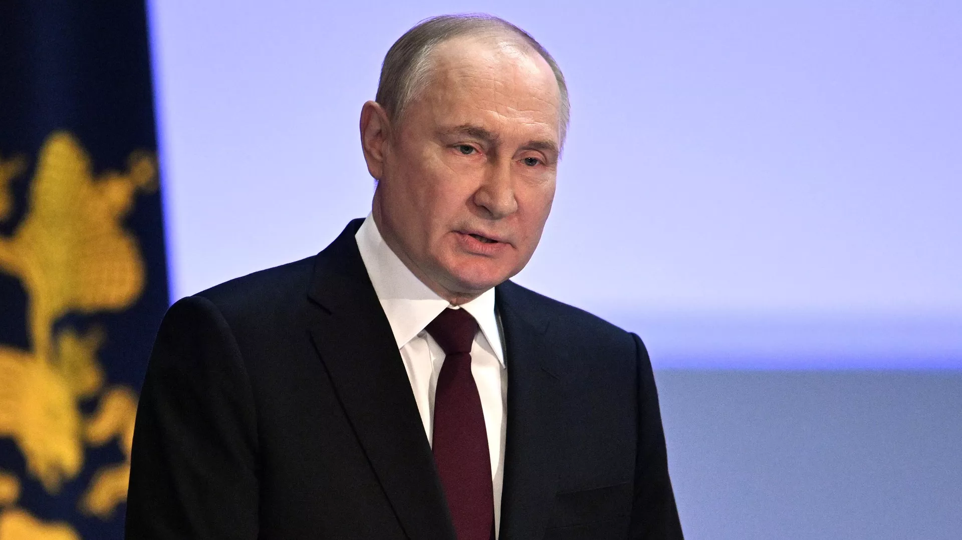 Президент Владимир Путин принимает участие в ежегодном расширенном заседании коллегии МВД - ПРАЙМ, 1920, 09.04.2024