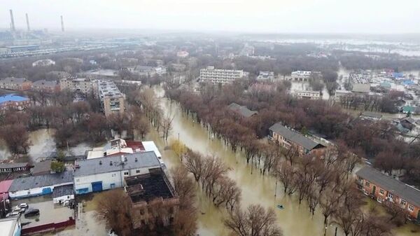 Вода в реке Урал у Оренбурга поднялась до 11,8 метра