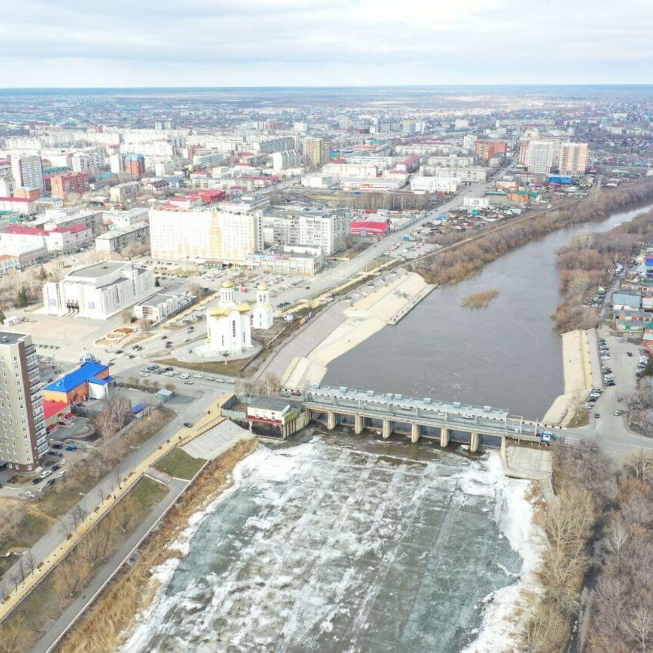 В Курганской области ввели режим ЧС из-за угрозы наводнения - 08.04.2024,  ПРАЙМ