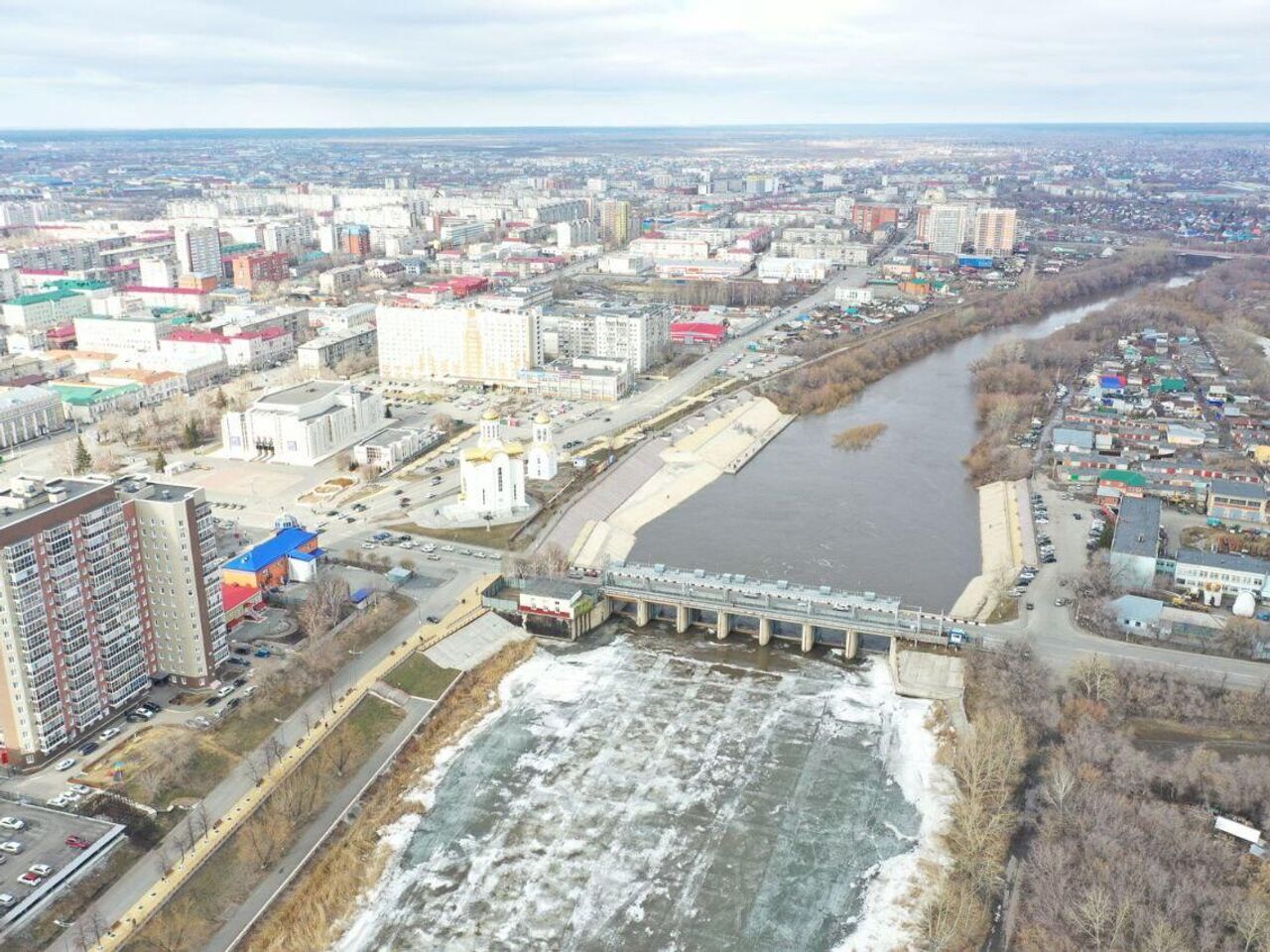 В Курганской области ввели режим ЧС из-за угрозы наводнения - 08.04.2024,  ПРАЙМ