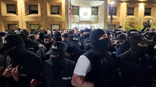 Протесты в Тбилиси