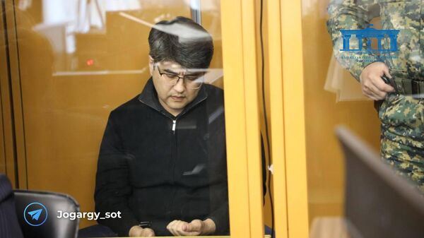 Куандык Бишимбаев во время судебного заседания
