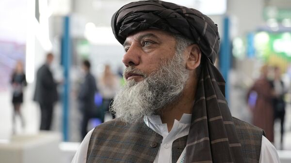 Министр промышленности и торговли Афганистана Нуриддин Азизи. Архивное фото