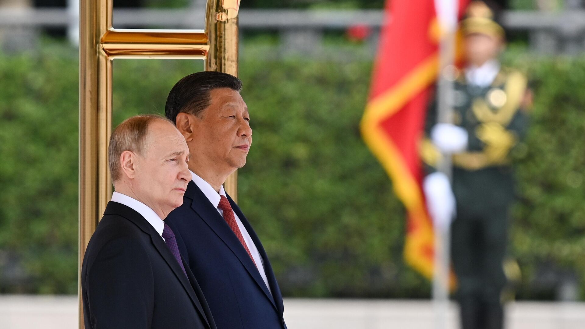 Президент Владимир Путин прибыл в Китай с официальным визитом - ПРАЙМ, 1920, 17.05.2024