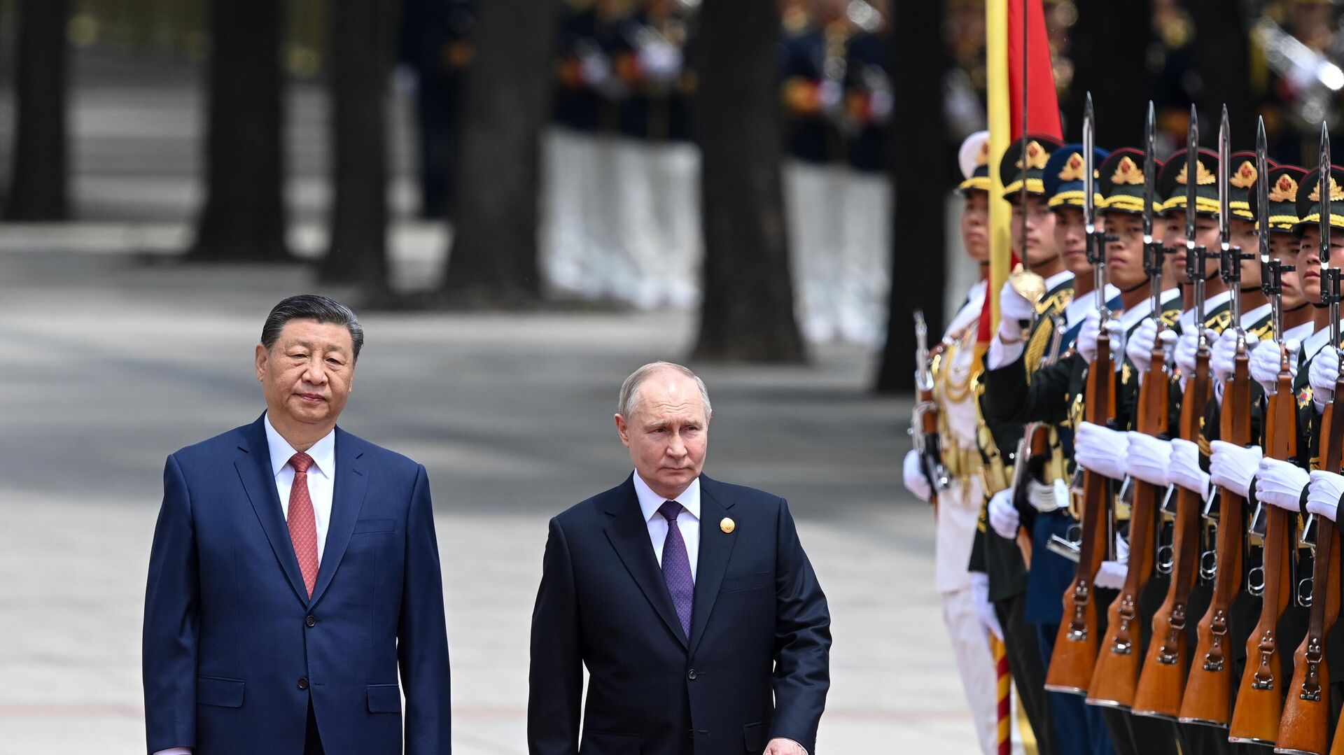 Президент Владимир Путин прибыл в Китай с официальным визитом - ПРАЙМ, 1920, 18.05.2024