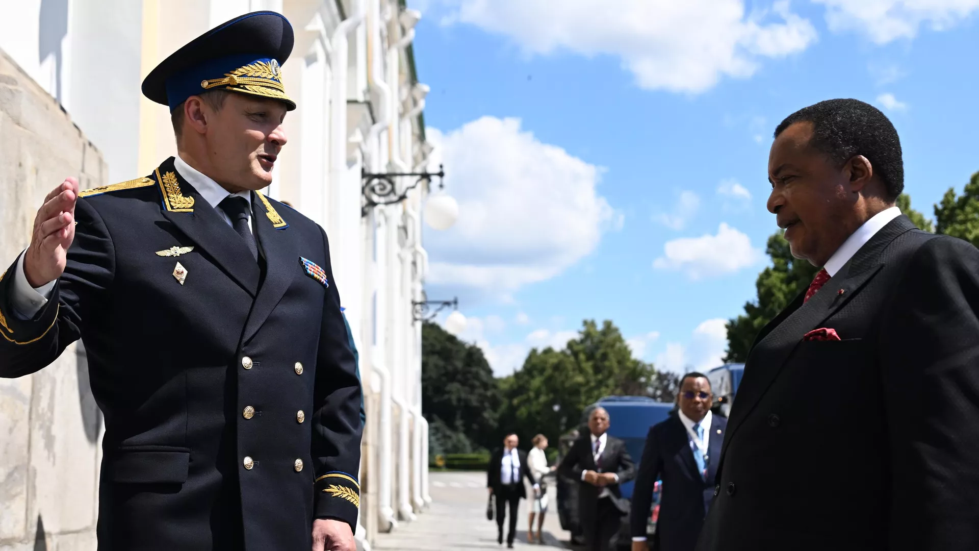 Президент Владимир Путин встретился с президентом Конго Дени Сассу-Нгессо - ПРАЙМ, 1920, 27.06.2024