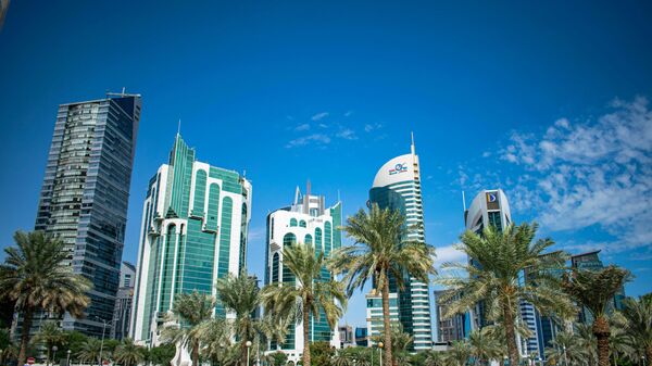 Вид на Доху, Катар