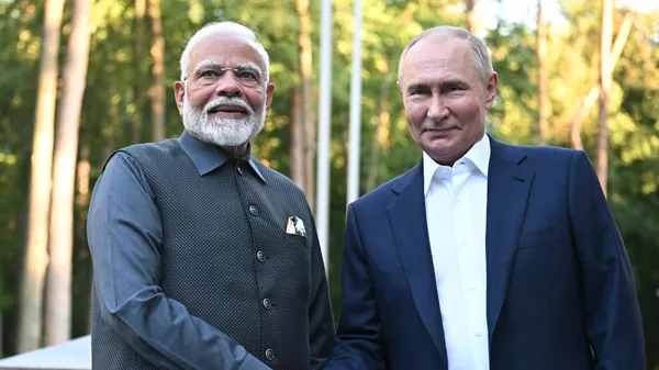 Встреча президента Владимира Путина с премьер-министром Индии Нарендрой Моди