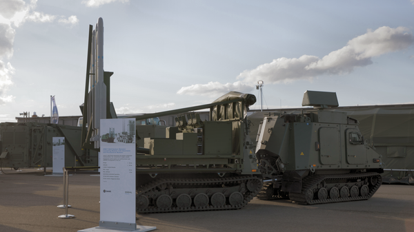 ЗРК IRIS-T SLS представлен на выставке ILA 2018, Берлин