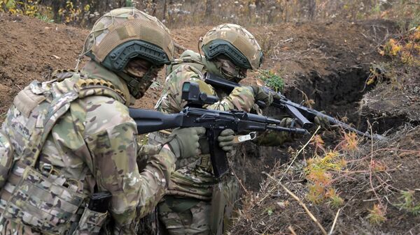 Разведчики 25-й общевойсковой армии группировки войск Запад