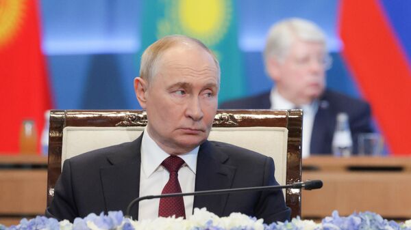 Государственный визит президента РФ В. Путина в Казахстан