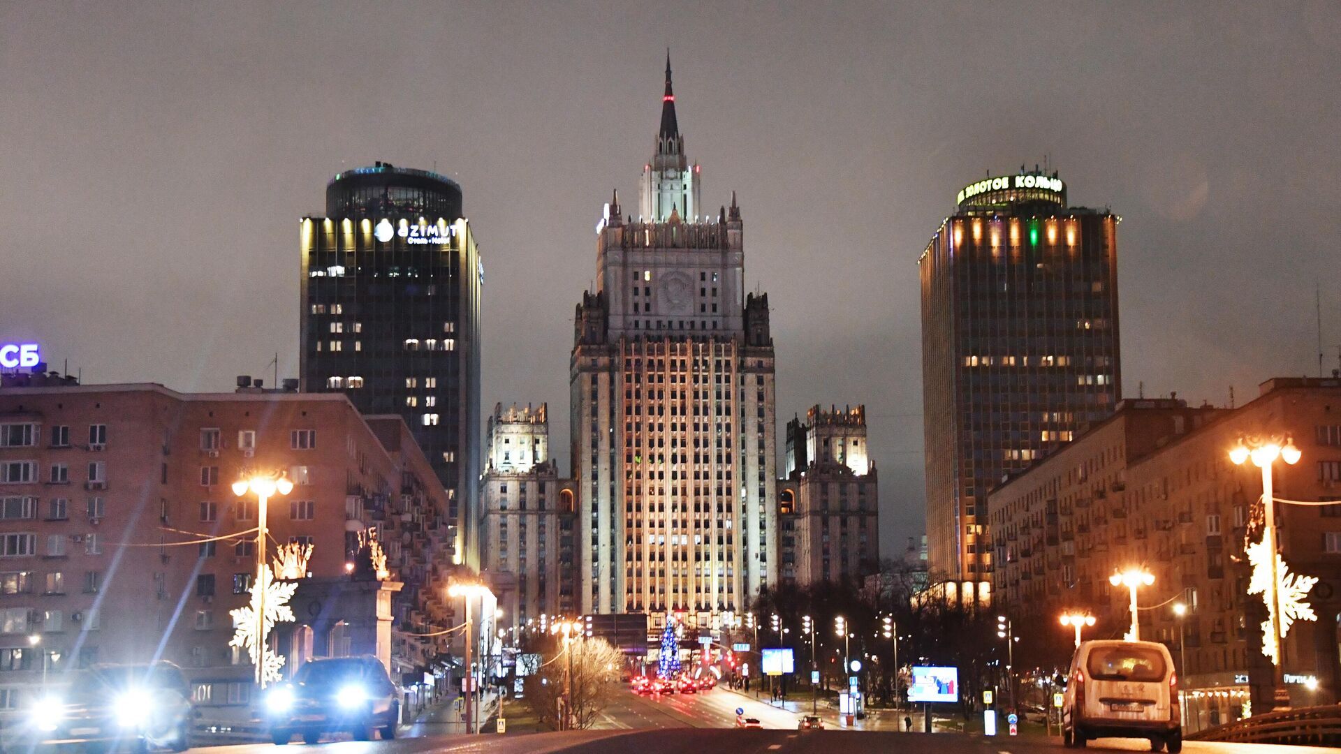 Здание Министерства иностранных дел РФ в Москве - ПРАЙМ, 1920, 28.03.2025