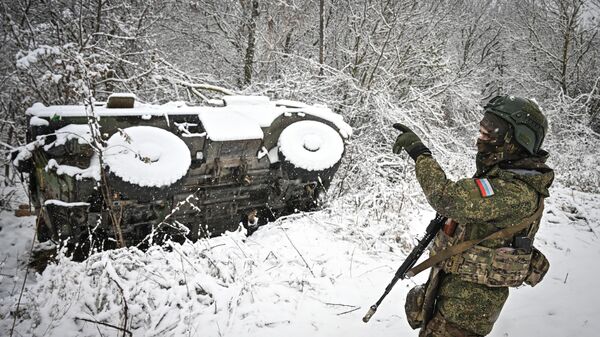 Военнослужащие батальонно-тактической группы Каштана спецназа Ахмат