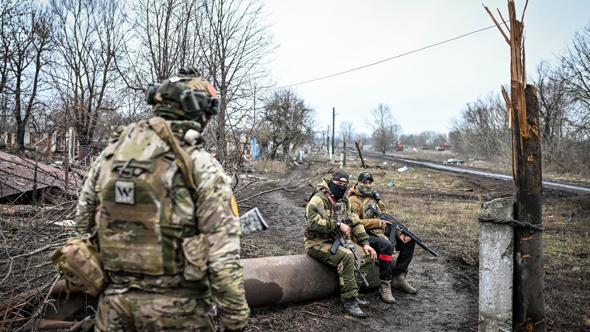 Военнослужащие батальонной тактической группы (БТГР) Каштана спецназа Ахмат - ПРАЙМ, 1920, 12.03.2025