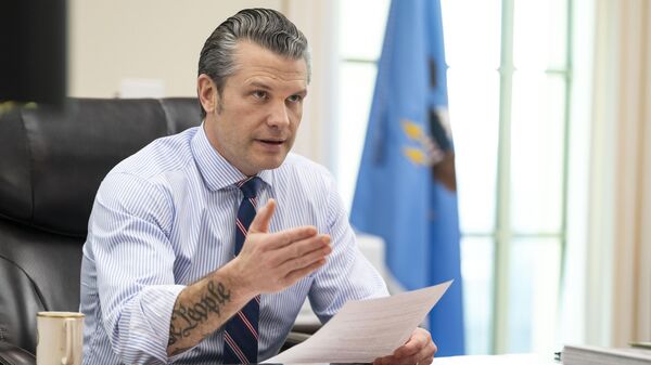 Министр обороны США Пит Хегсет