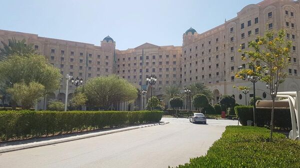 Гостиница The Ritz-Carlton в Эр-Рияде, где пройдут переговоры делегаций России и США