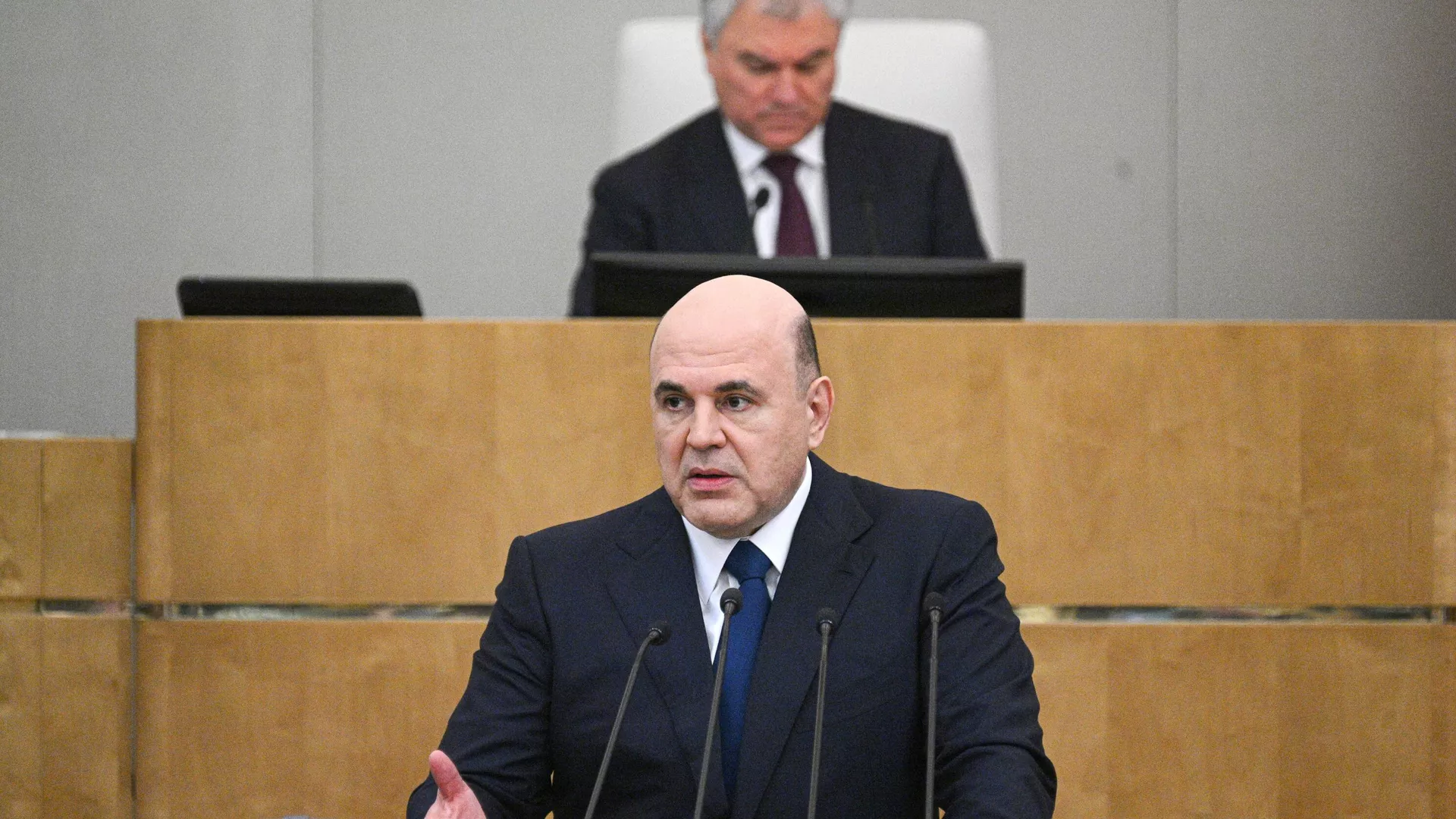 Отчет председателя правительства Михаила Мишустина в Госдуме РФ - ПРАЙМ, 1920, 10.04.2025