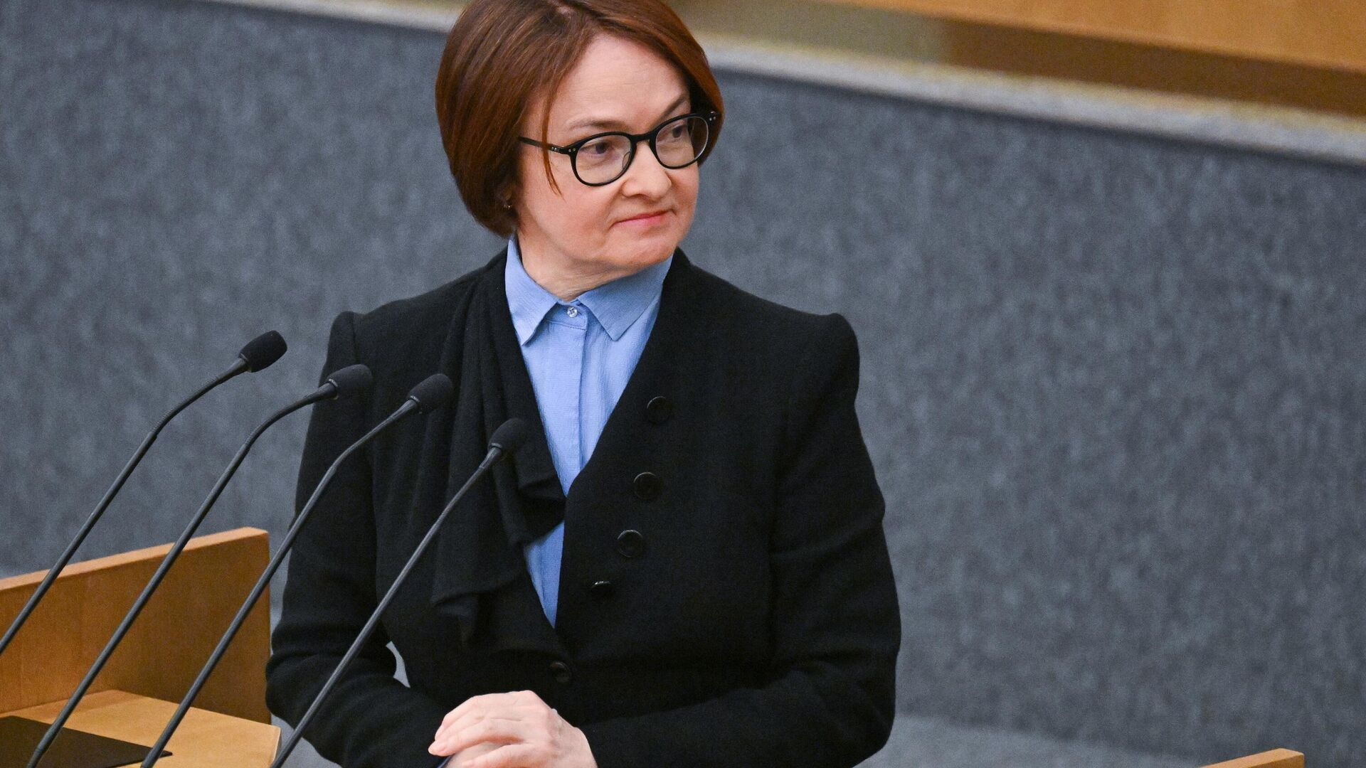 Набиуллина: ЦБ исходит из временного характера жесткой денежно-кредитной политики