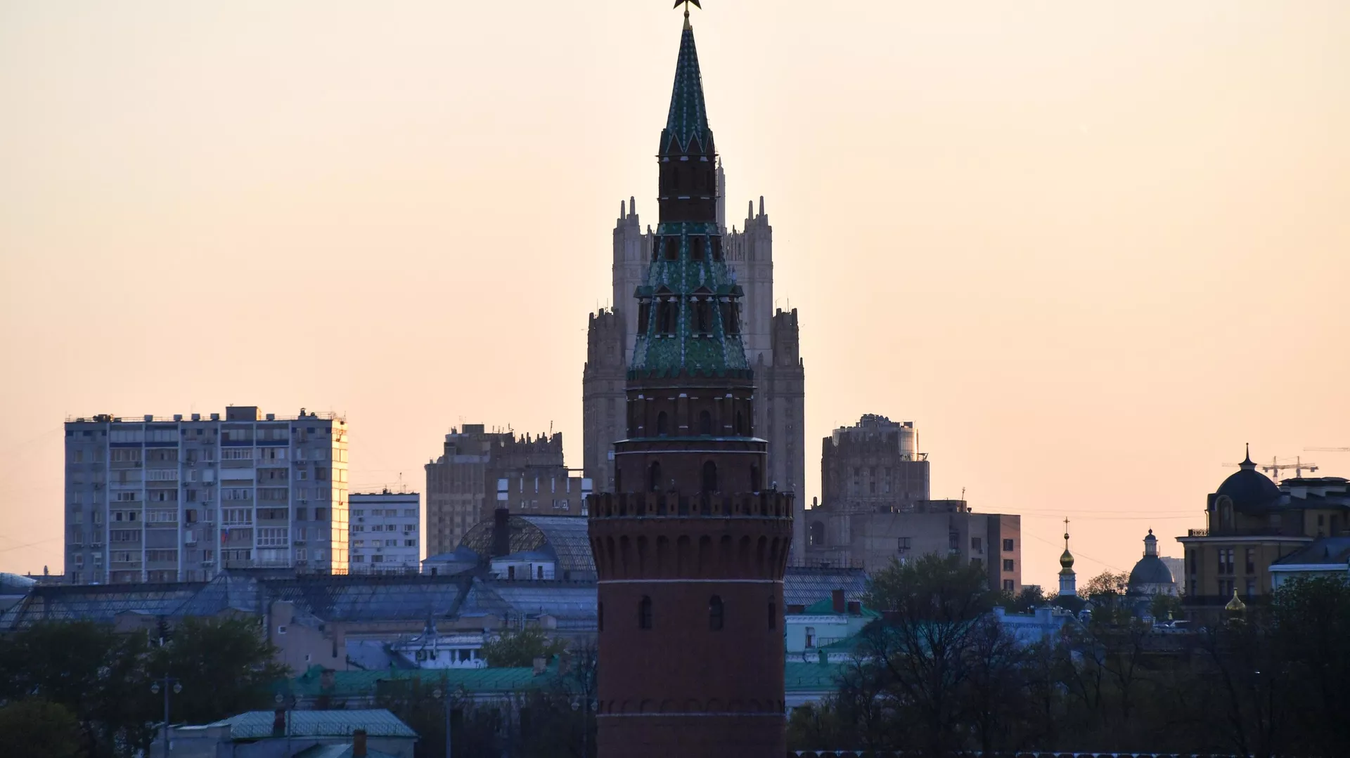 Московский Кремль. - ПРАЙМ, 1920, 30.04.2025
