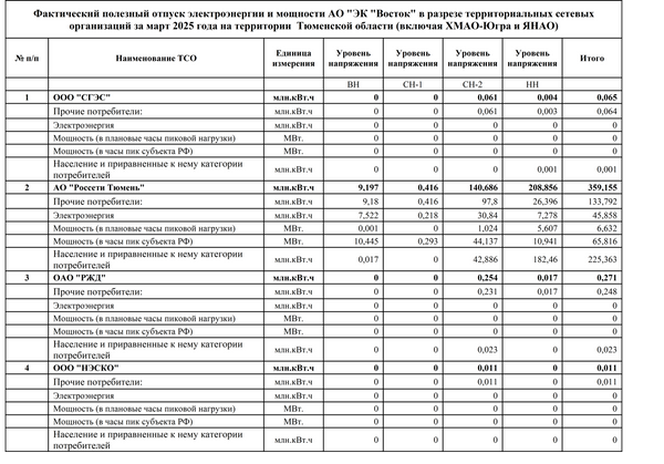 АО ЭК Восток Тюменская область март 2025 1 АО ЭК Восток Тюменская область март 2025 1
