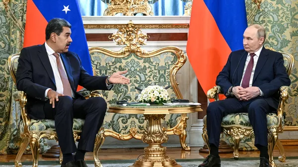 Встреча президента РФ В. Путина  и президента Венесуэлы Н. Мадуро