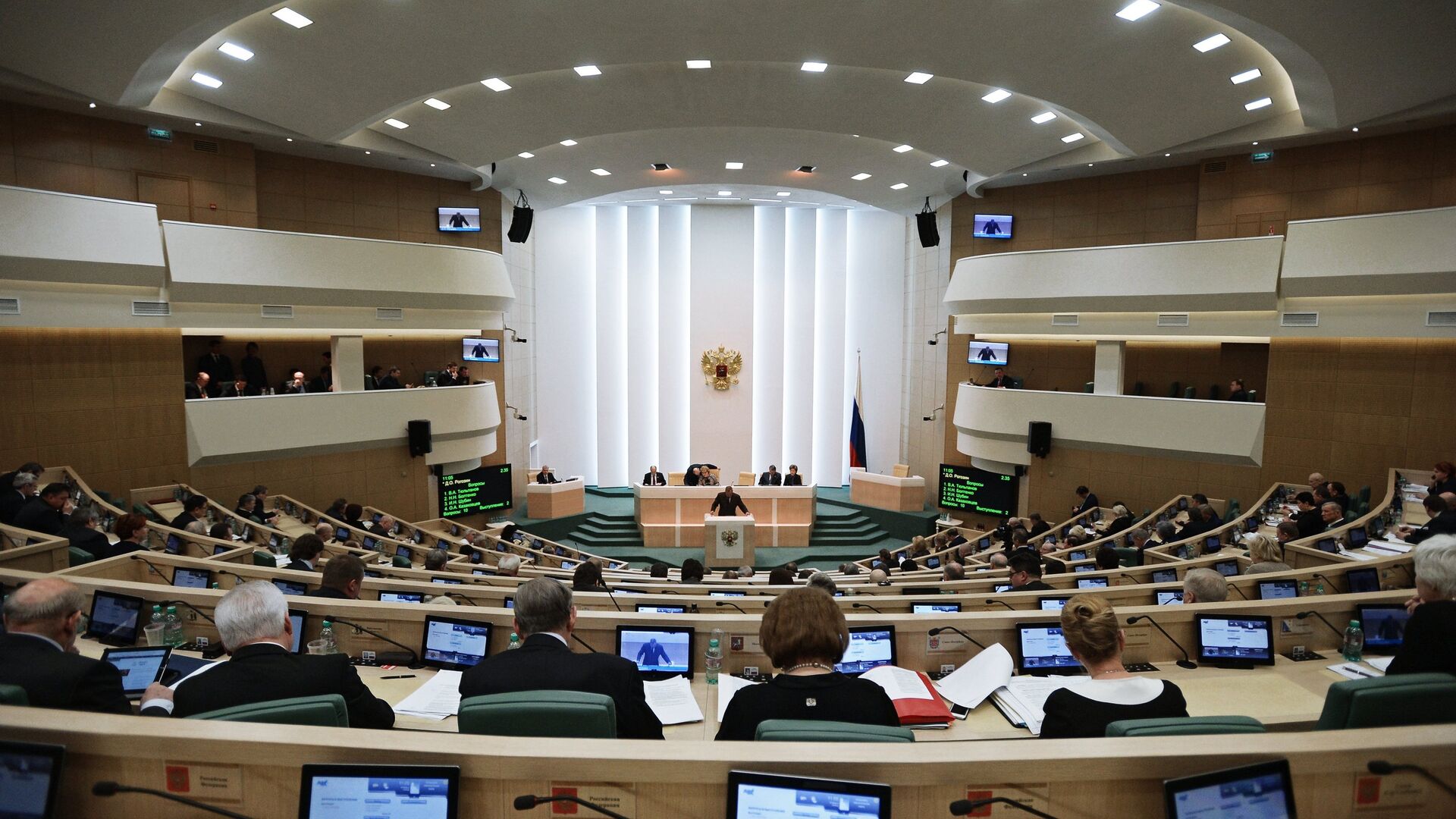 Заседание Совета Федерации РФ - ПРАЙМ, 1920, 16.07.2025