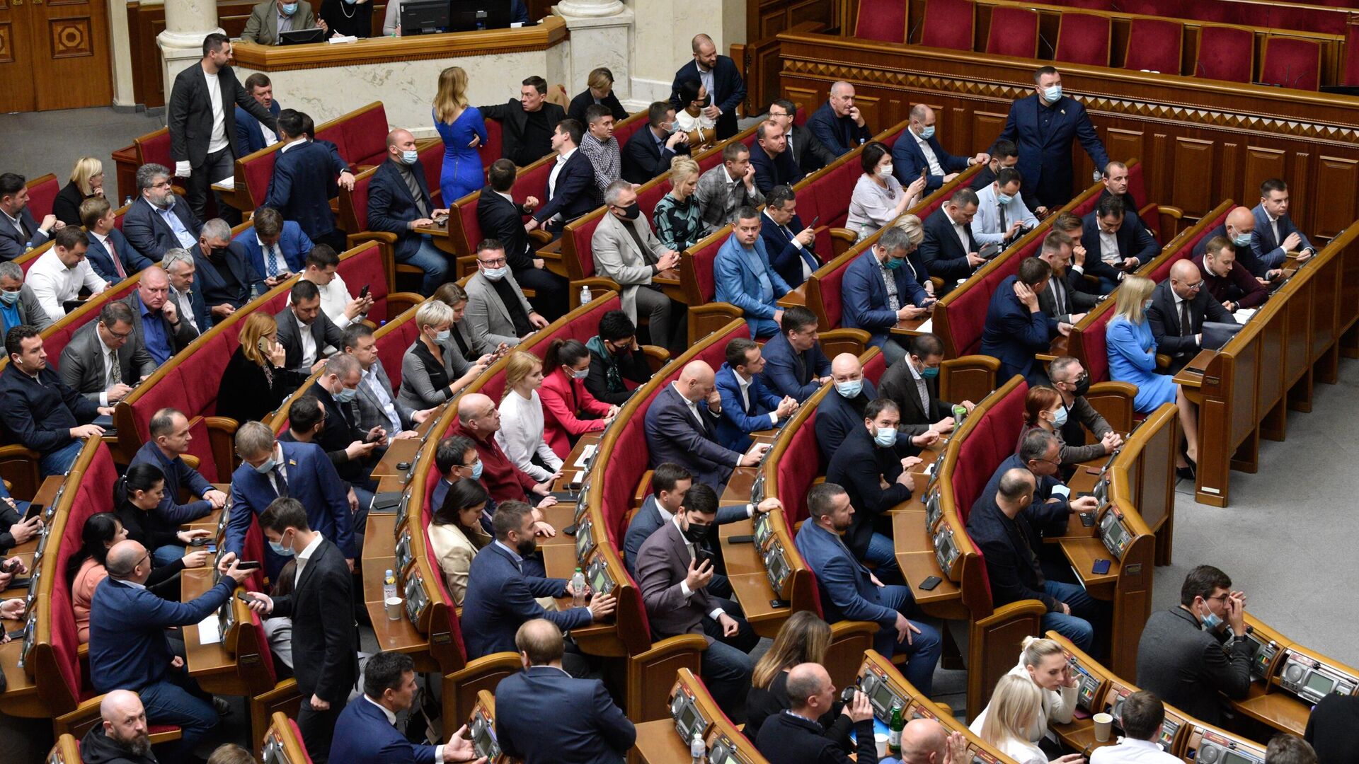 Депутаты на заседании Верховной рады Украины Депутаты на заседании Верховной рады Украины - ПРАЙМ, 1920, 02.12.2025