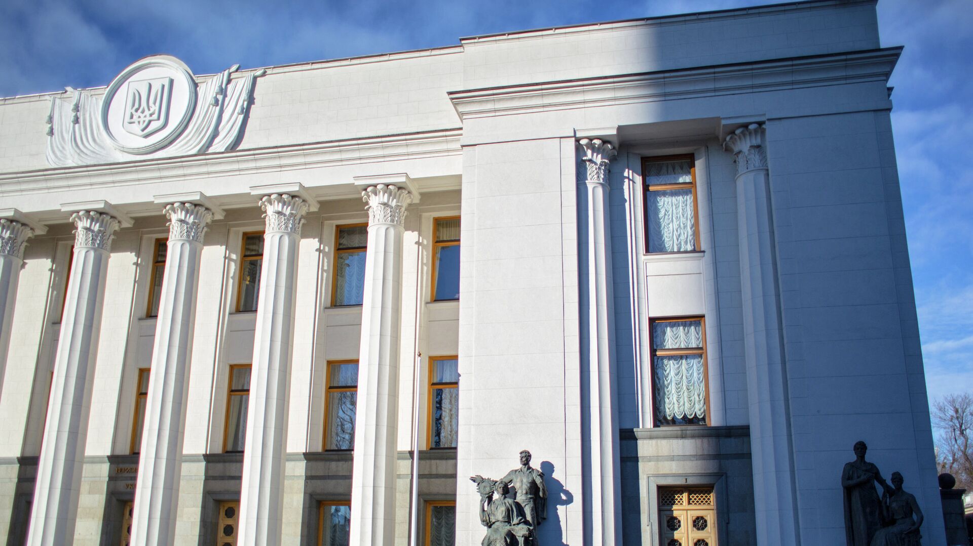 Здание Верховной Рады Украины в Киеве - ПРАЙМ, 1920, 17.07.2025