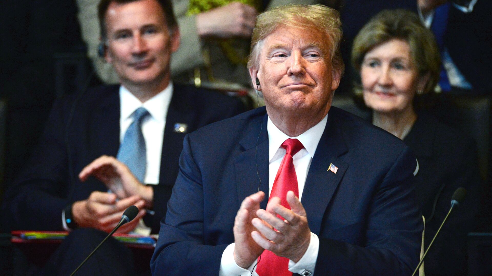 Дональд Трамп на саммите стран-участниц НАТО в Брюсселе. 11 июля 2018 - ПРАЙМ, 1920, 17.07.2025
