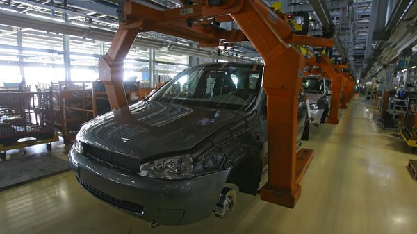 Цех сборки автомобилей